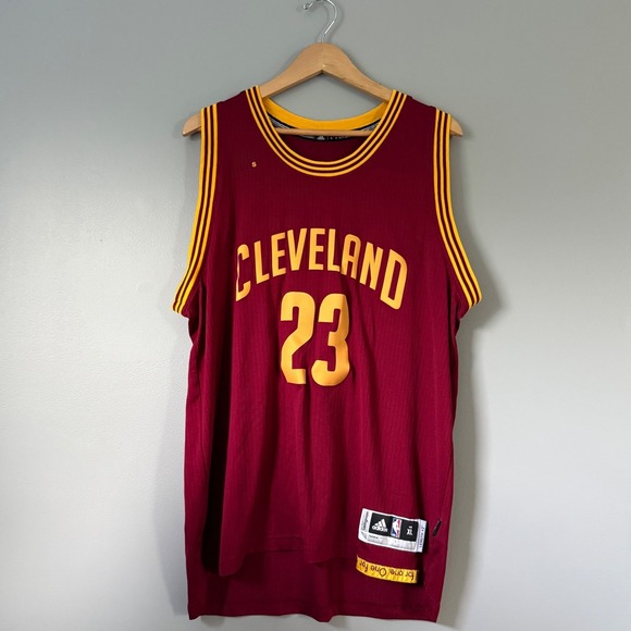 adidas Other - Y2K Adidas LeBron James Cleveland Cavaliers NBA Jersey XL